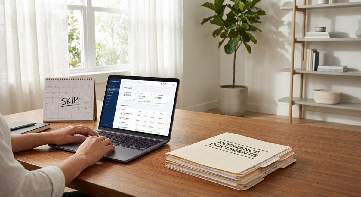 refinance and skip a payment